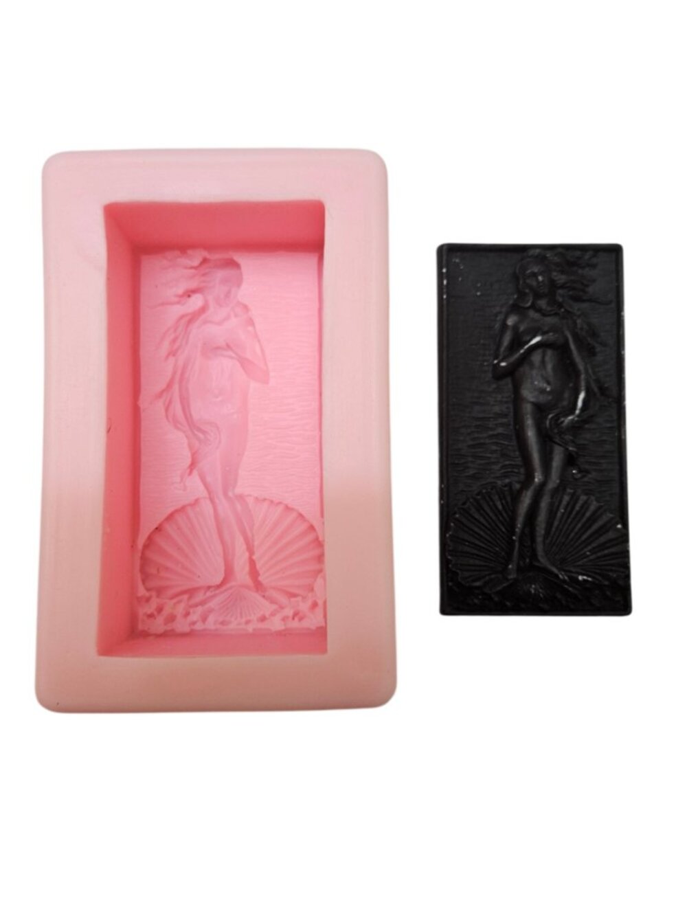 Woman & Shell Silicone Mold